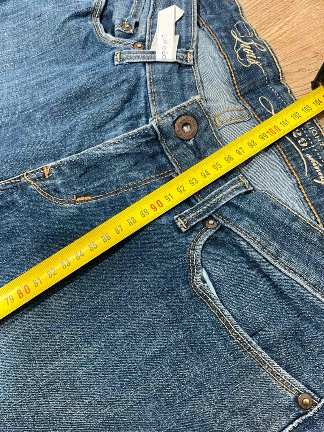 Jean Levi's Slight Curve Skinny Taille 29 Vintage Bleu Lvf 050 – photo 14